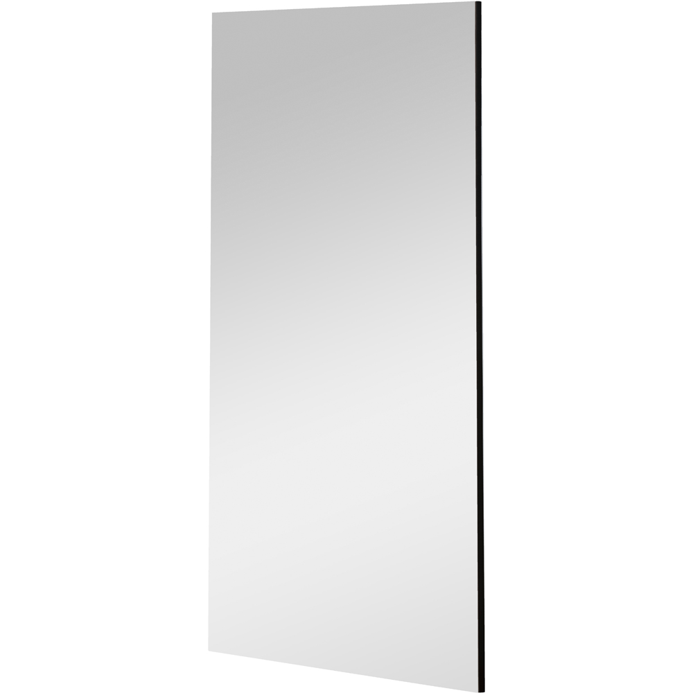 Yearn Seamless Black Over Sized Wall Mirror 180 x 100cm Image 1
