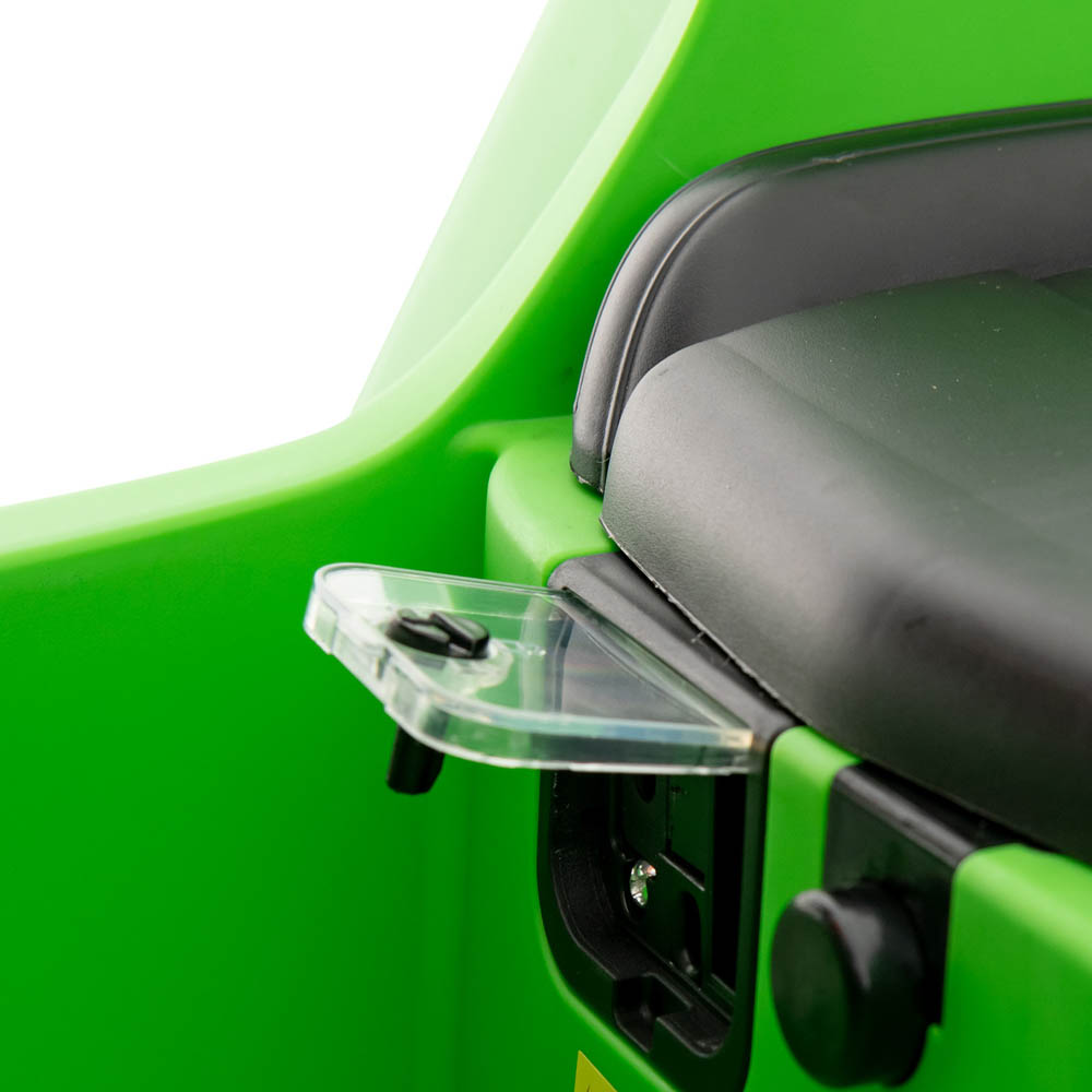 Costway Kids Green Lamborghini 4WD Ride On Sports Car with Taillight 12V Image 4