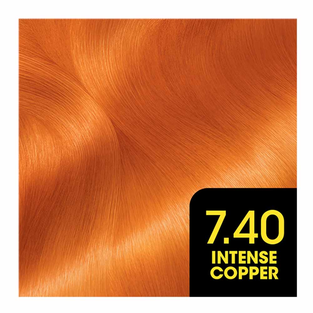 Garnier Olia 7.40 Intense Copper Permanent Hair Dye Image 4