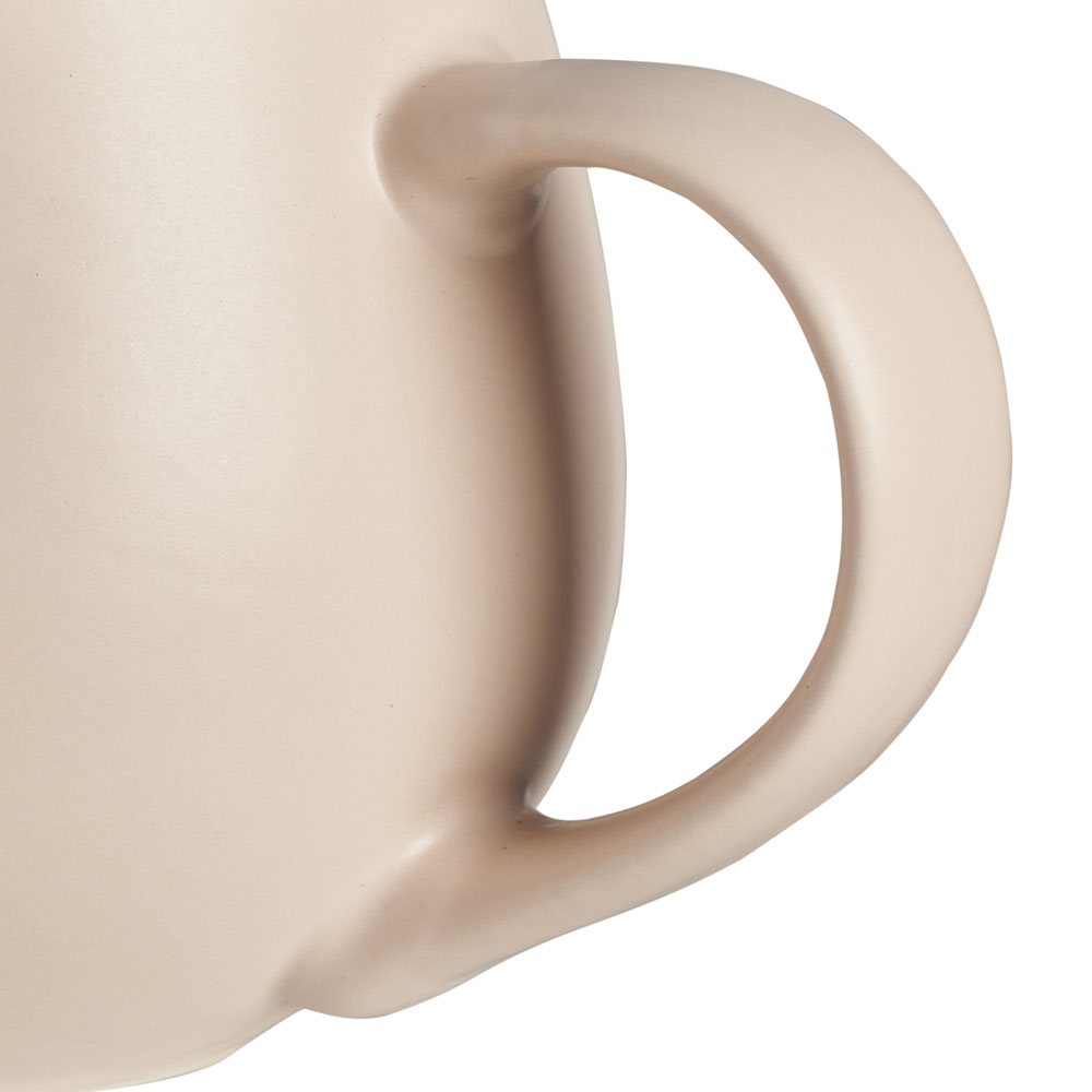 Wilko Pale Pink Soft Touch Mug Image 3