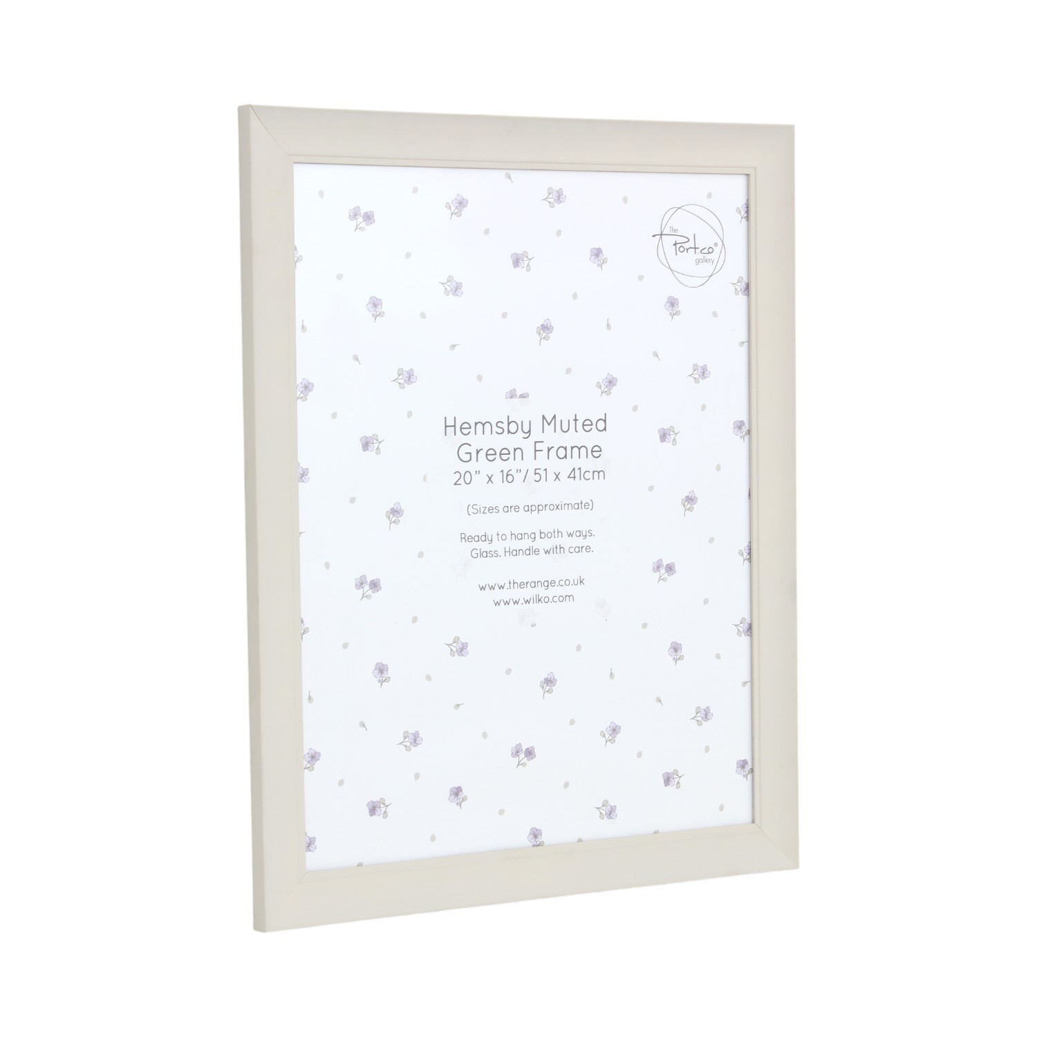 Hemsby Photo Frame Muted Green 20 x 16in Image 3
