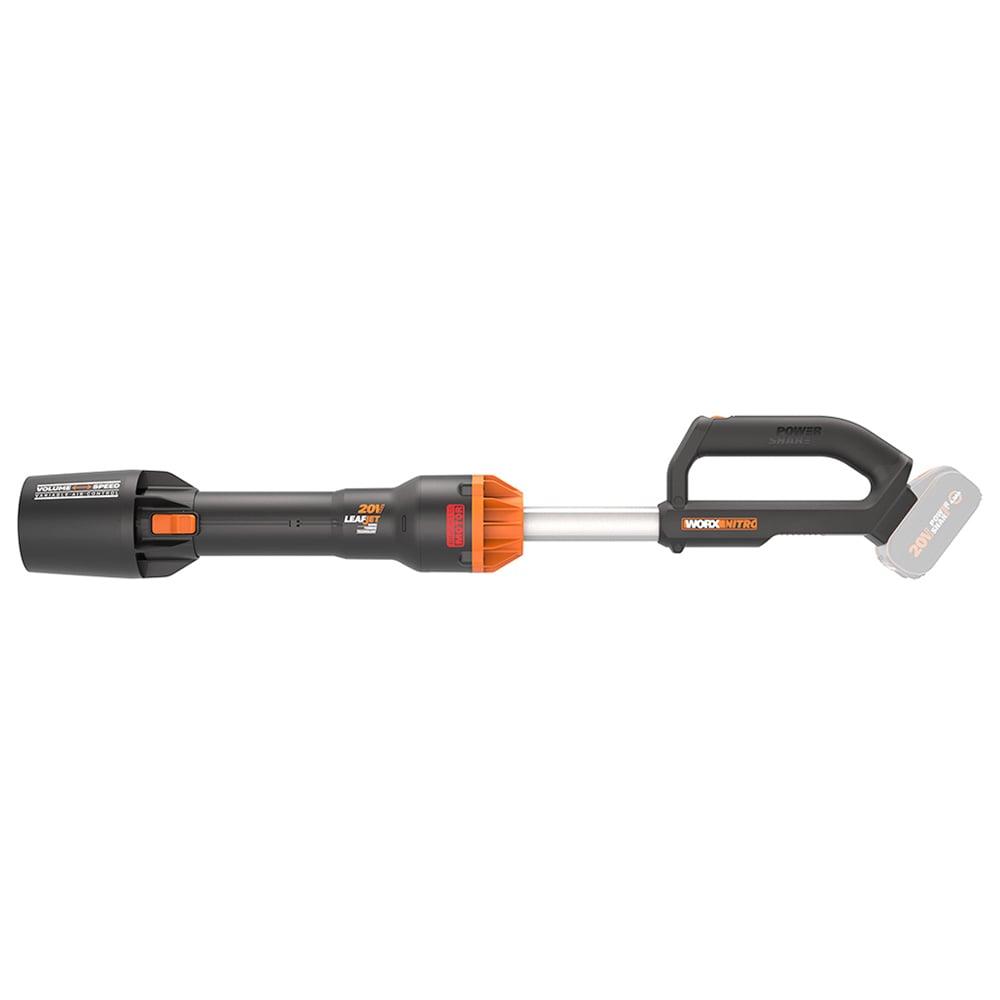 Worx LeafJet WG543E.9 20V Brushless Cordless Leaf Blower Bare Unit Image 3
