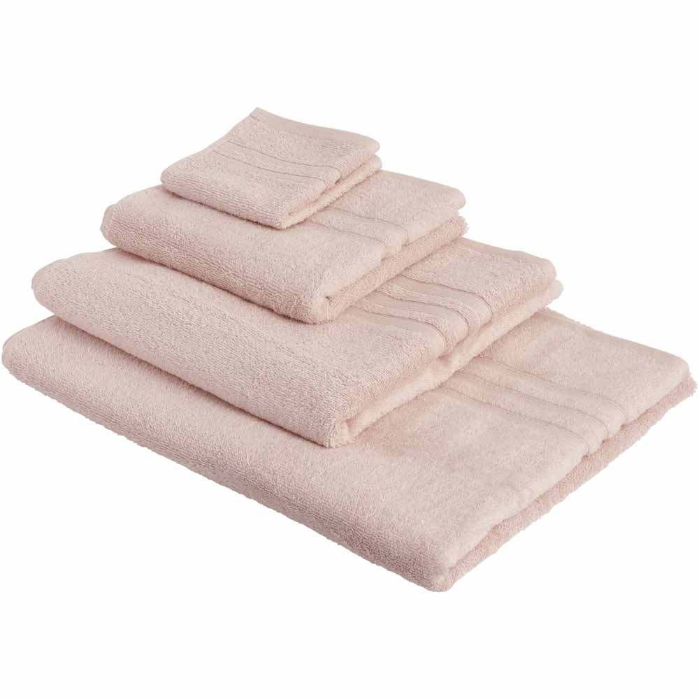 Wilko Best Pink Hand Towel Image 4