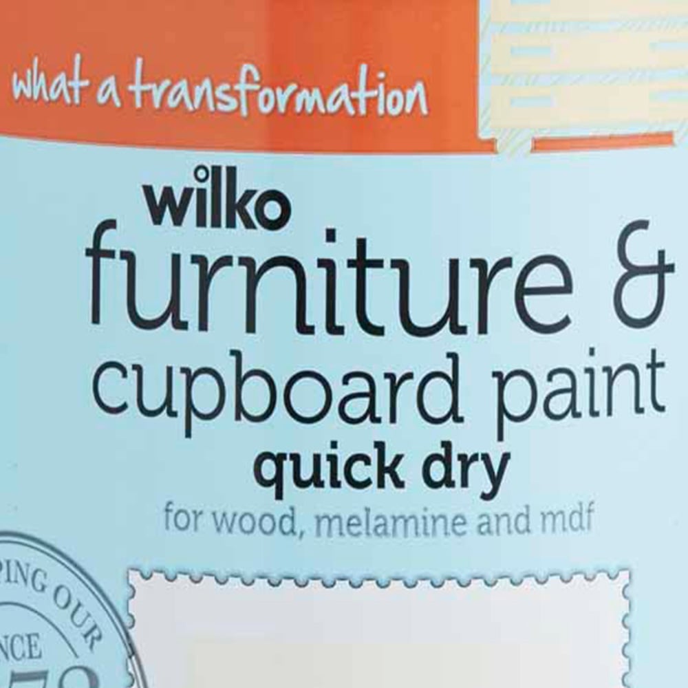 Wilko Quick Dry Almond Furniture Paint 750ml Image 4