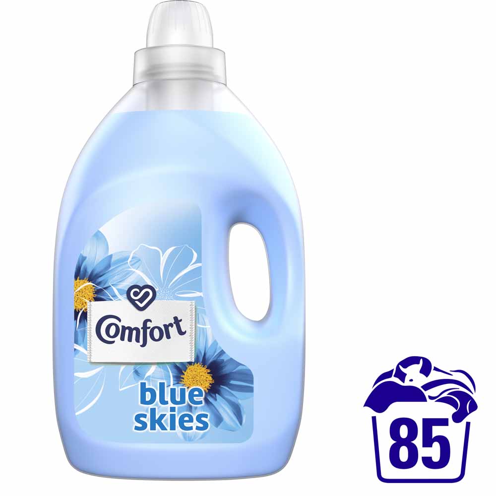 Comfort Blue Skies Fabric Conditioner 85 Washes 3L Image 1