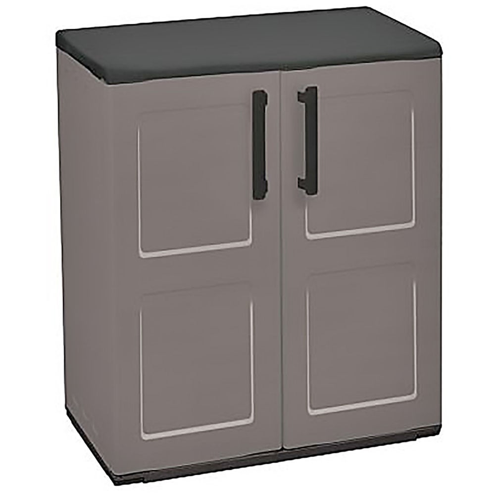 Shire 2.3 x 2.9ft Mid Storage Cupboard with Shelves Image 1