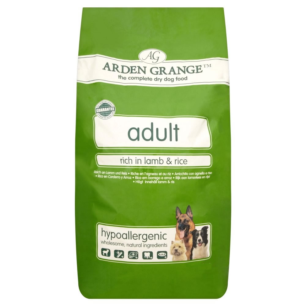 Arden Grange Adult Complete Lamb and Rice Dog Food  12kg Image