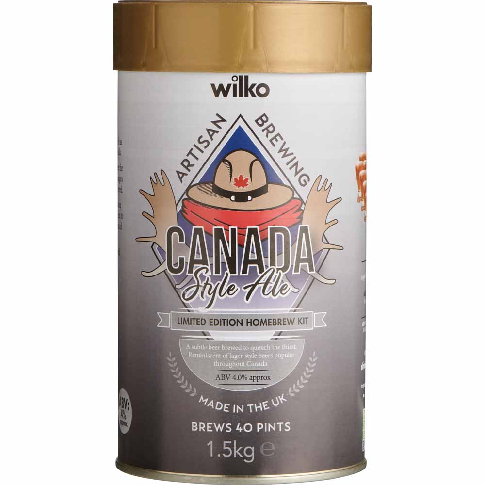 Wilko Limited Edition Canadian Ale 1.5kg Image