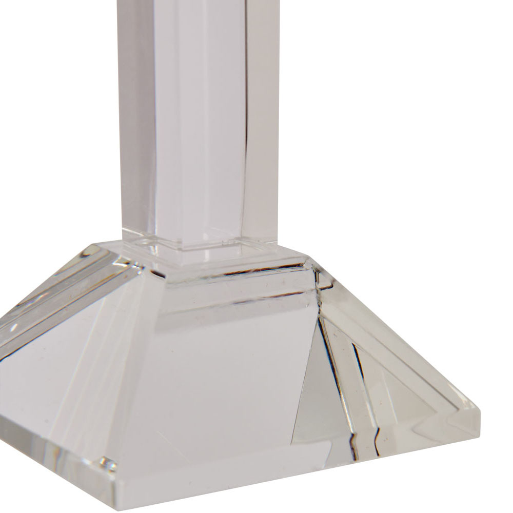 Wilko Small Crystal Look Candle Holder Wilko