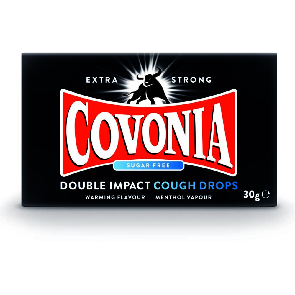 Covonia Sugar Free Cough Drops Lozenges 30g Image