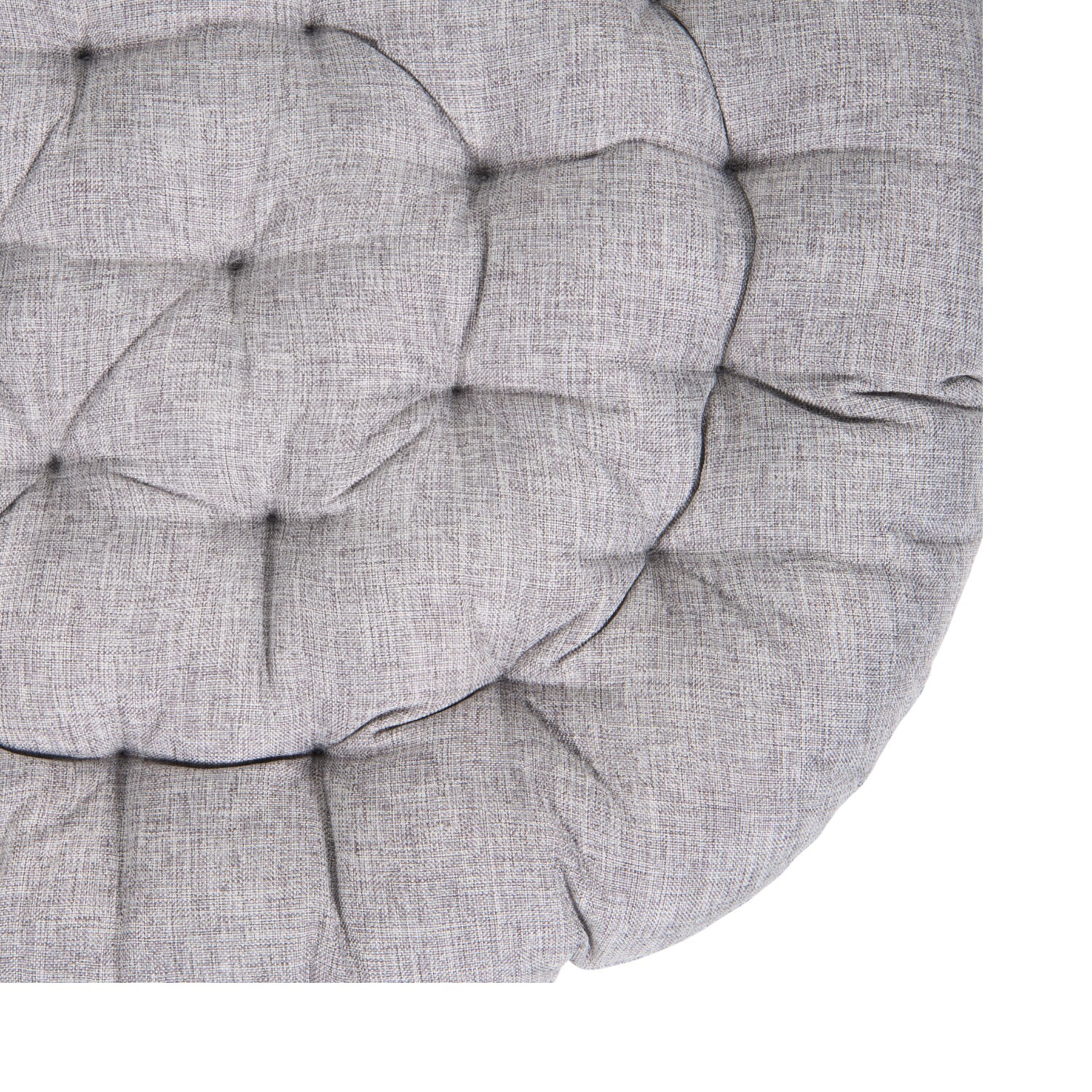 Round Seat Pad Grey Image 2