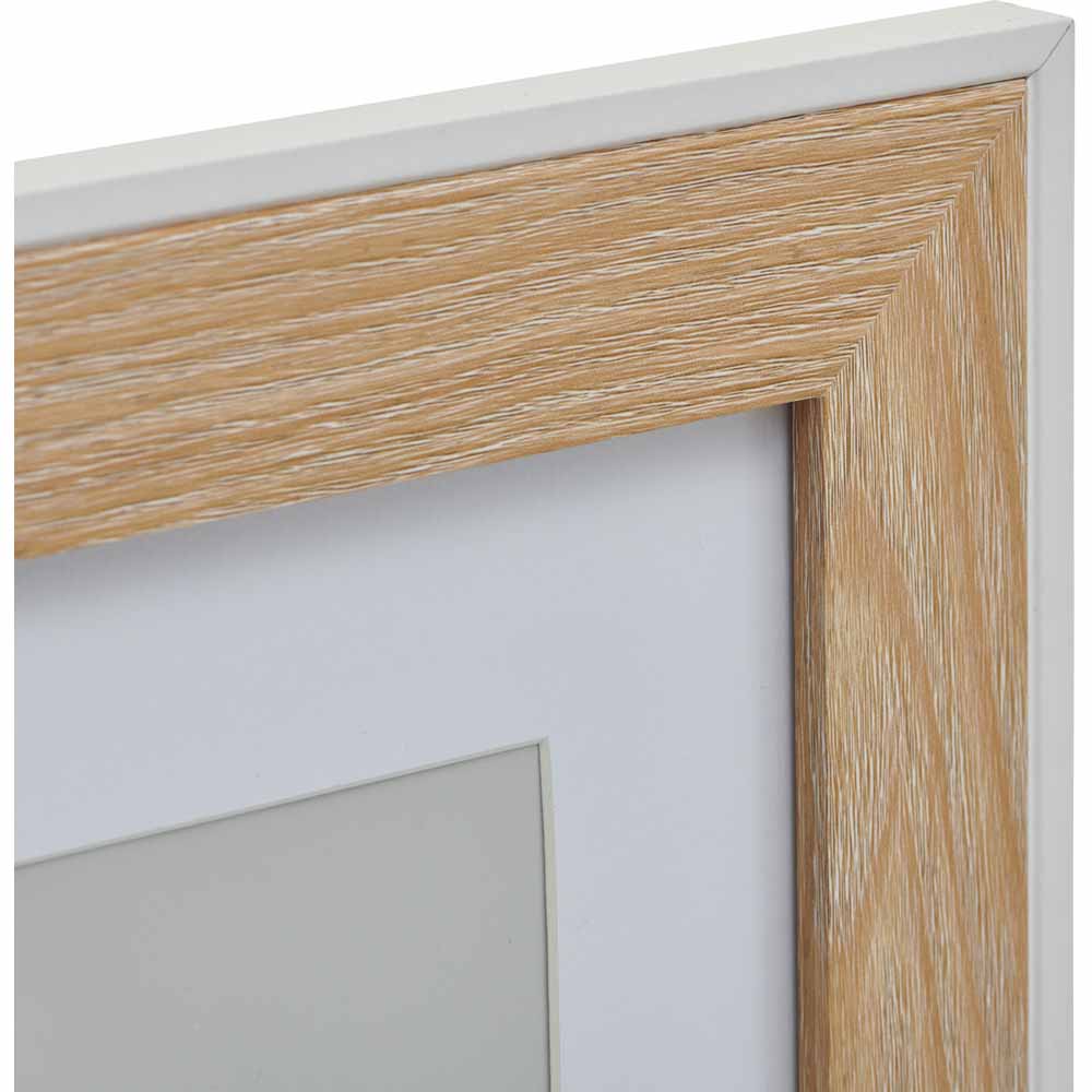 Wilko Natural White Photo Frame 10 x 8 Inch Wilko