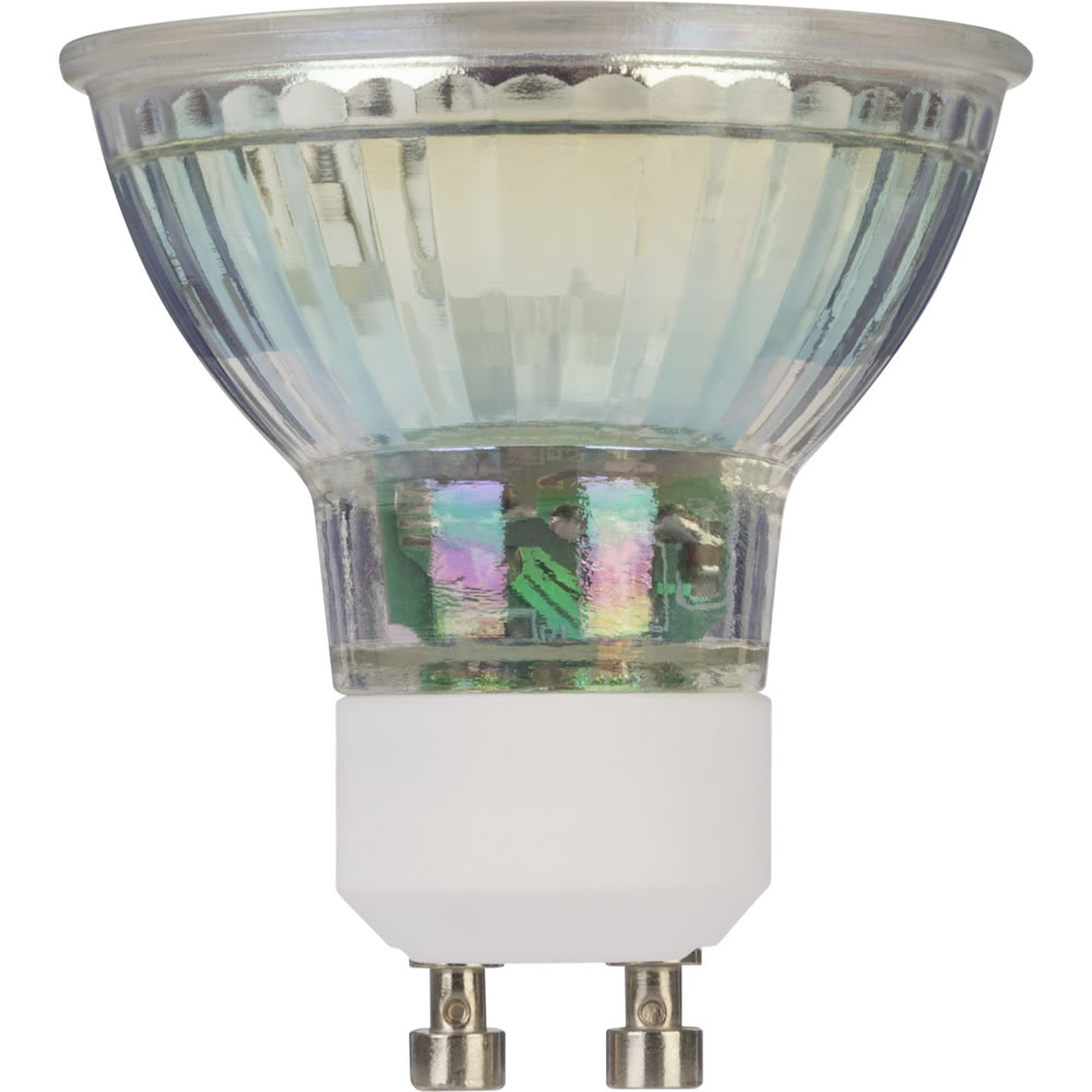 Wilko 1 pack GU10 LED 470 Lumens Spotlight Glass Light Bulb Image