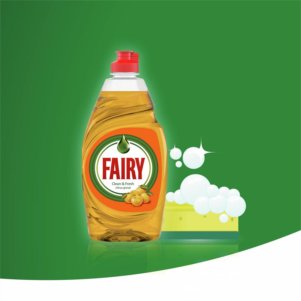 Fairy Clean and Fresh Citrus Liquid 780ml Image 6