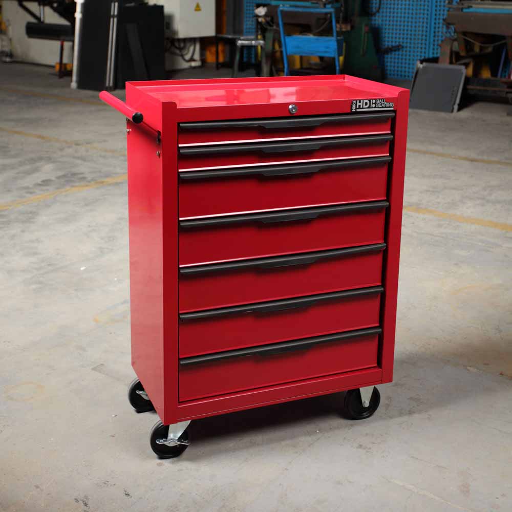 Hilka Heavy Duty 7 Drawer BBS Tool Trolley Image 5