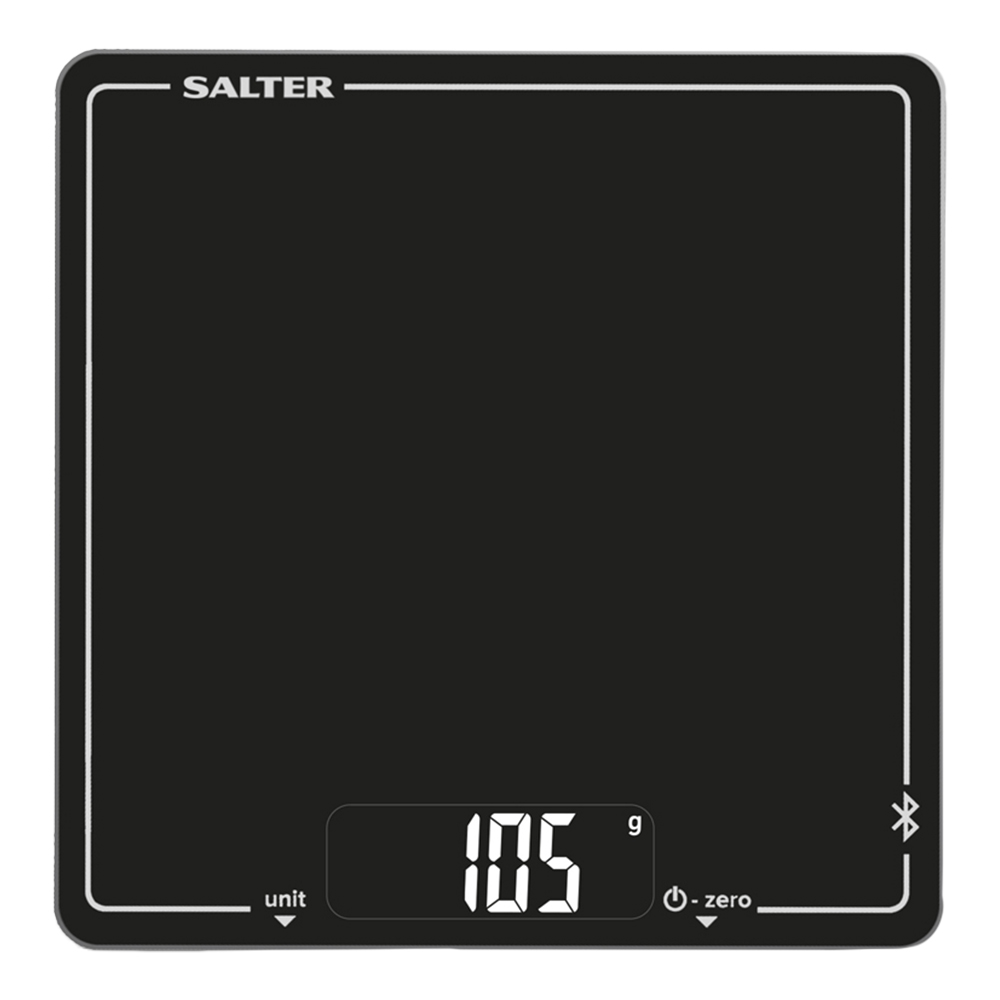 Salter Cook Pro Bluetooth Scale Black Image 1