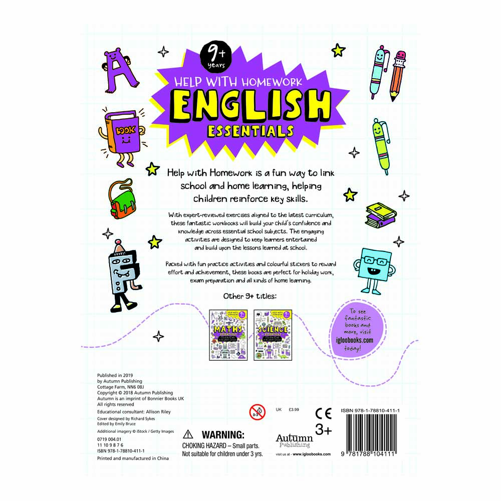 English Essentials Help With Homework 9+ Image 3
