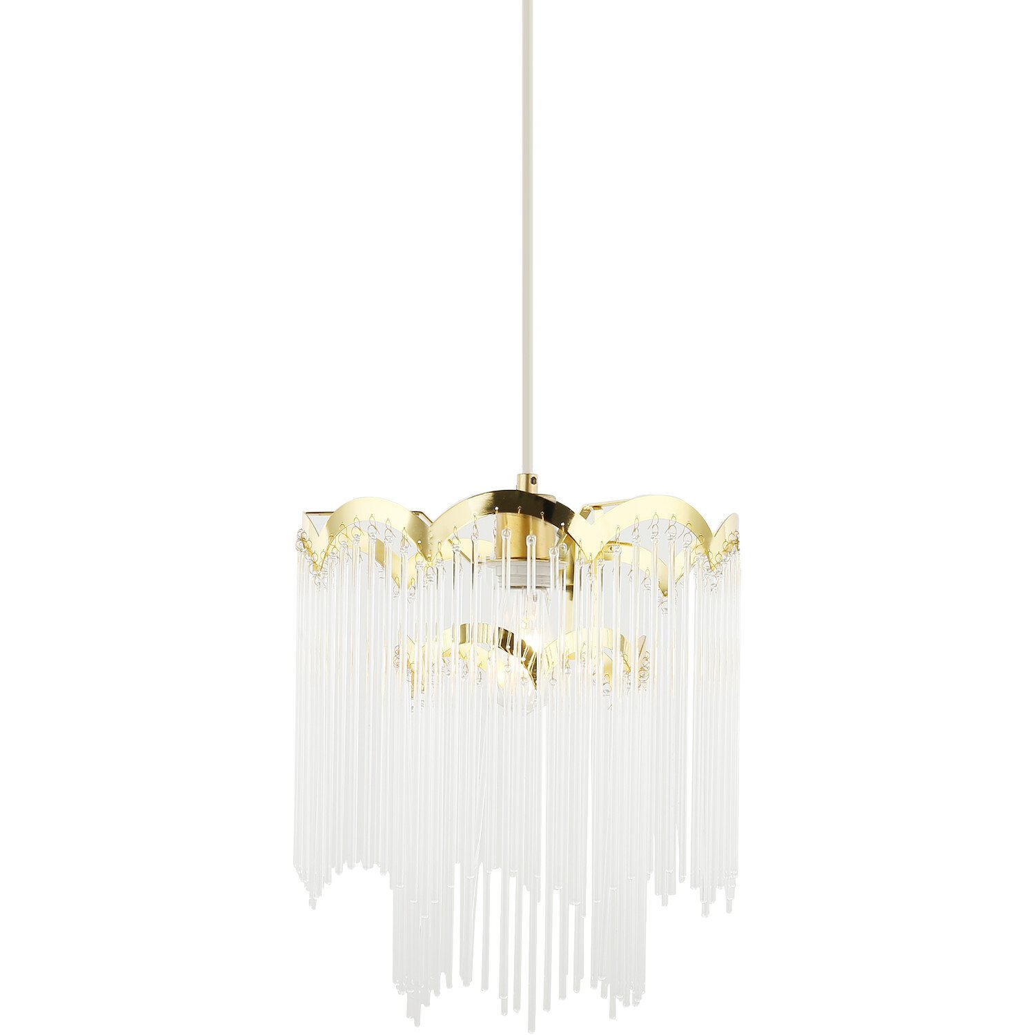 Zaira Gold Chandelier Image 2