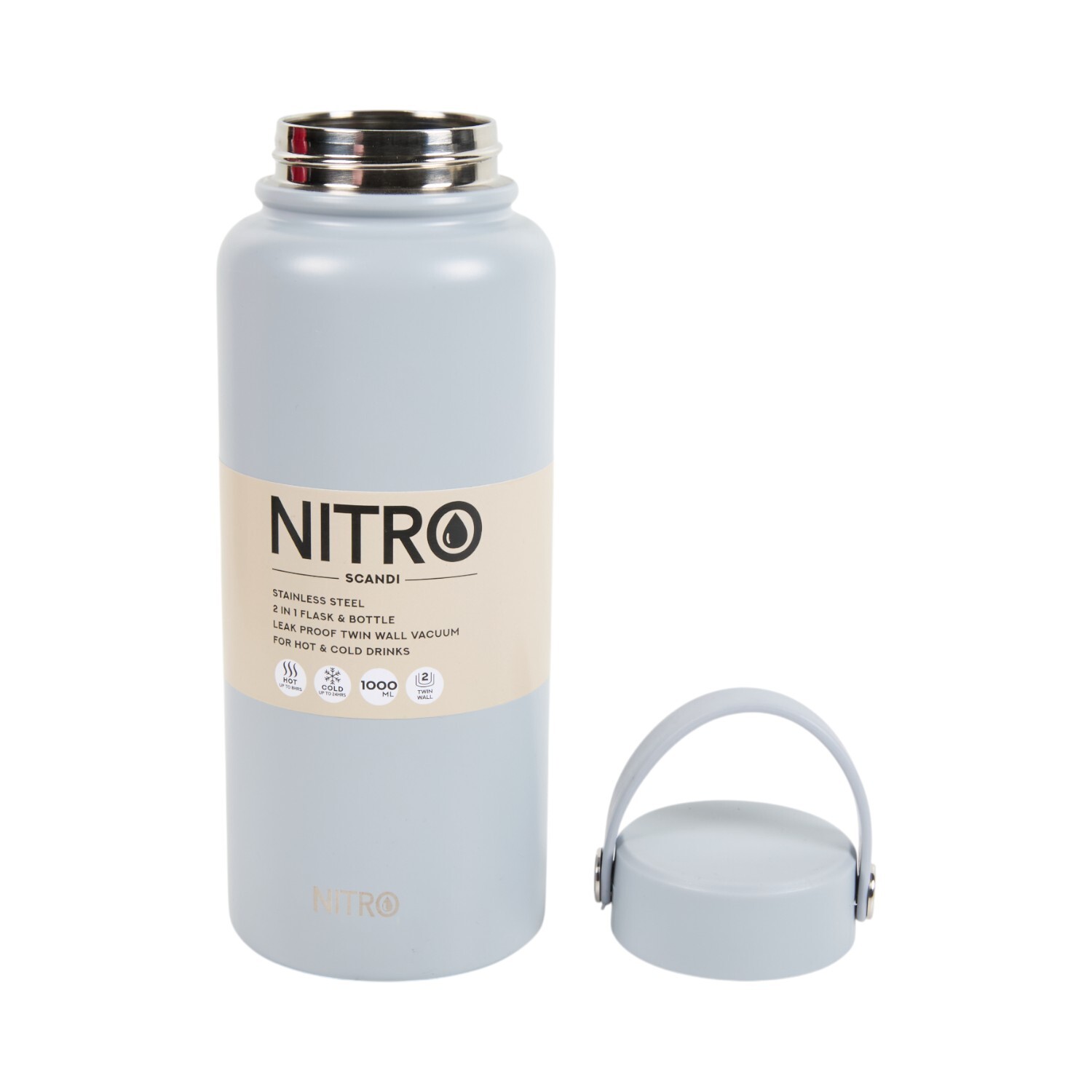 Nitro Scandi Stainless Steel Water Bottle Image 12