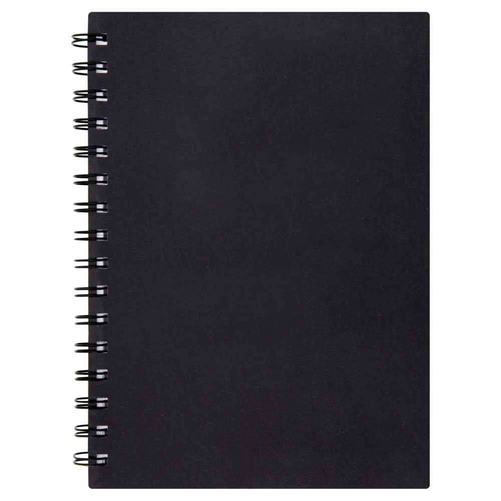 Wilko A5 Wiro Notebook Hardback 100 Sheets 80gsm Image