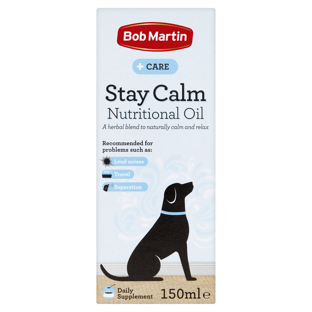 Bob Martin Stay Calm Nutritional Oil for Dogs 150ml Image