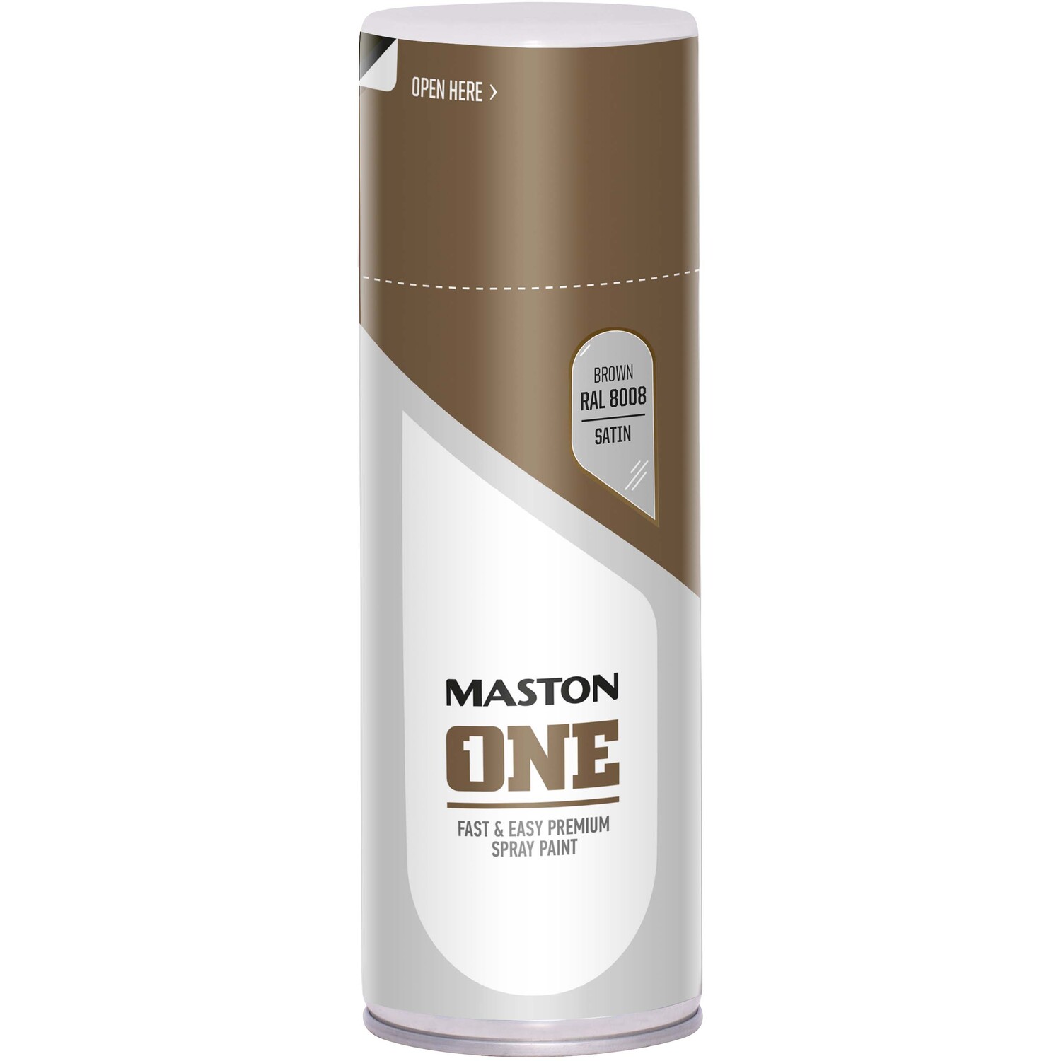 Maston One Satin Spray Paint Brown Image