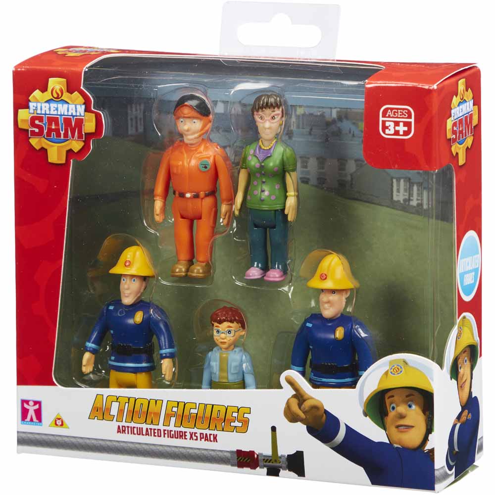 Fireman Sam Action Figures 5 Pack Image 4