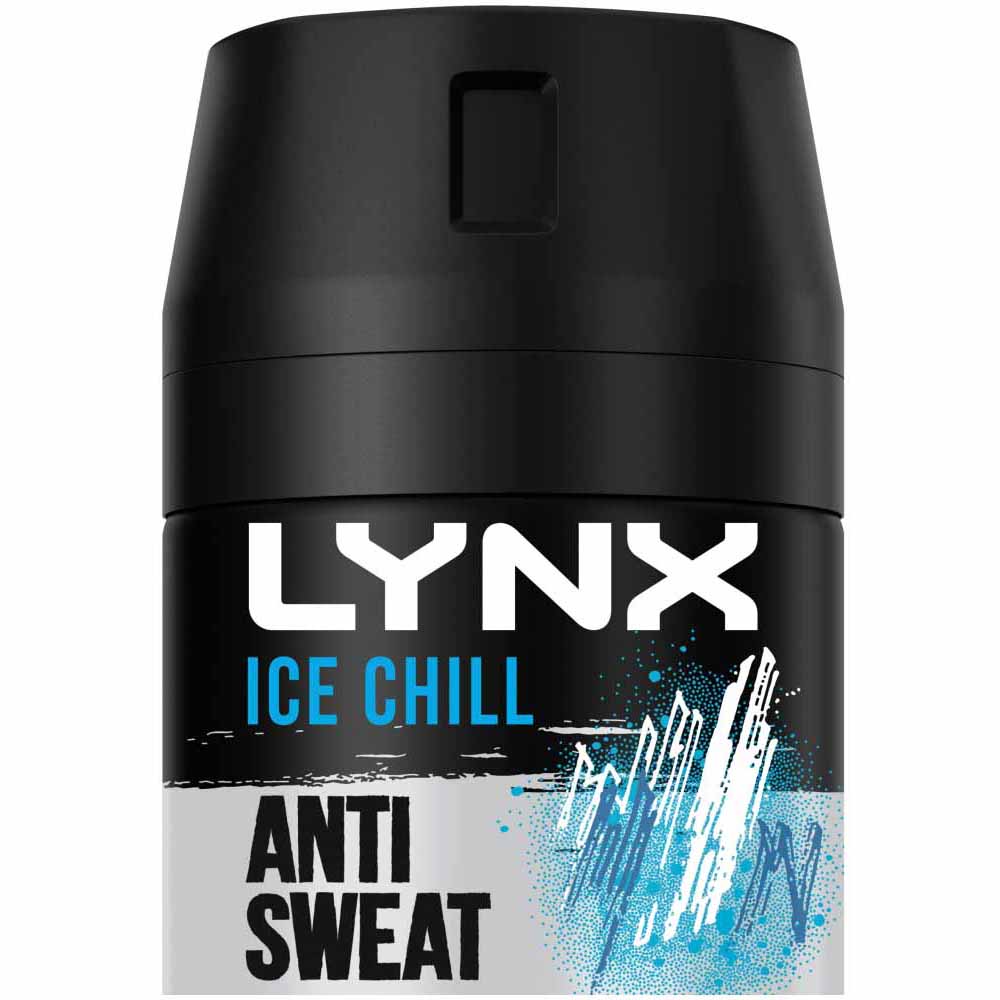 Lynx Ice Chill Antiperspirant Deodorant Spray 150ml Image 2