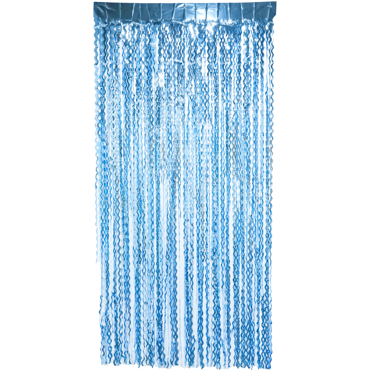 Mermaid Party Wavy Door Curtain - Blue or Purple Image 8