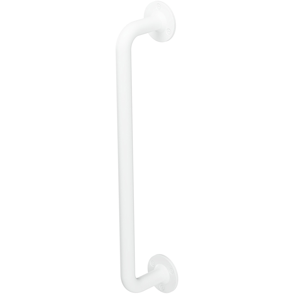 Rothley Matt White Grab Rail 25 x 457mm Image 1