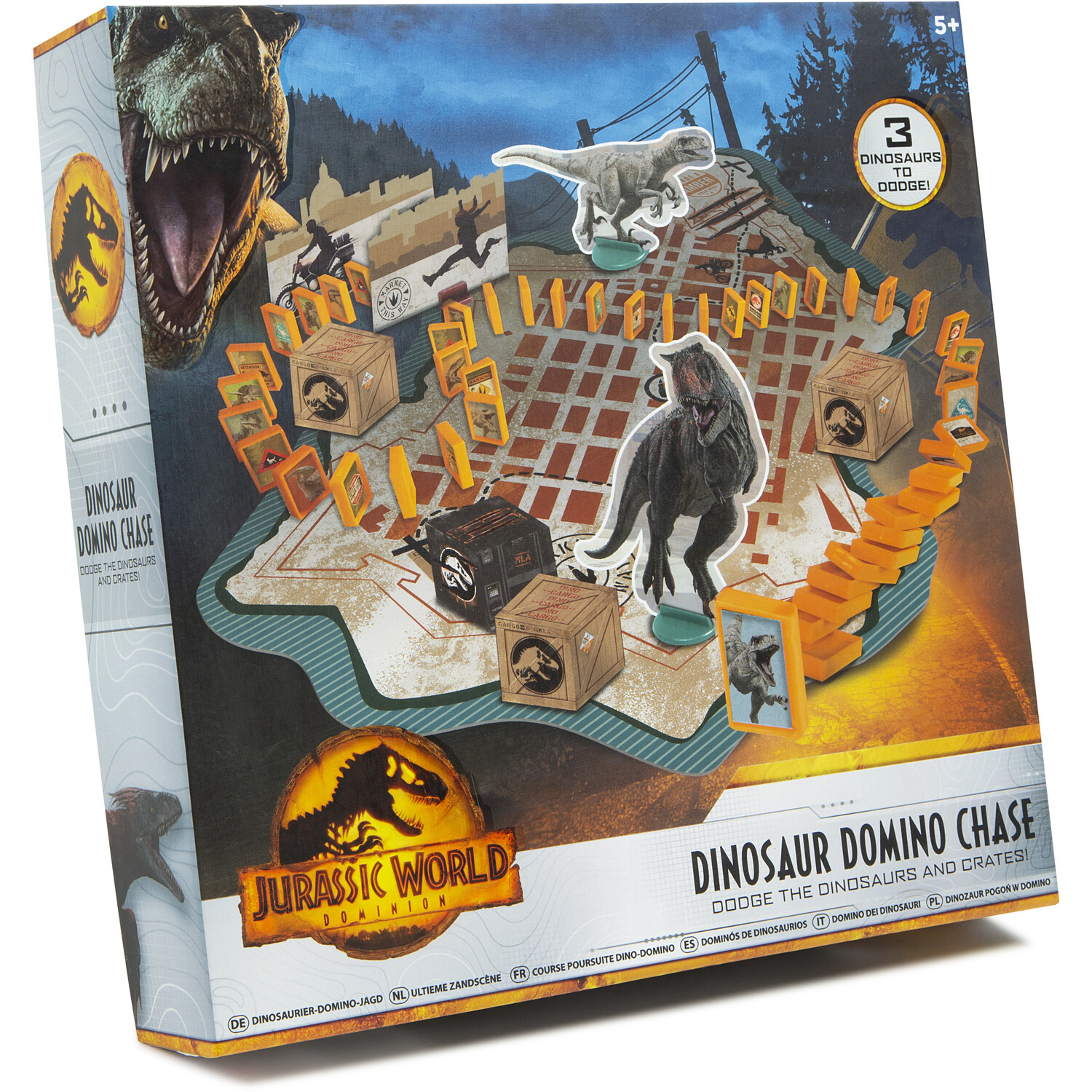 Jurassic World: Dominion Dinosaur Domino Chase Image 1
