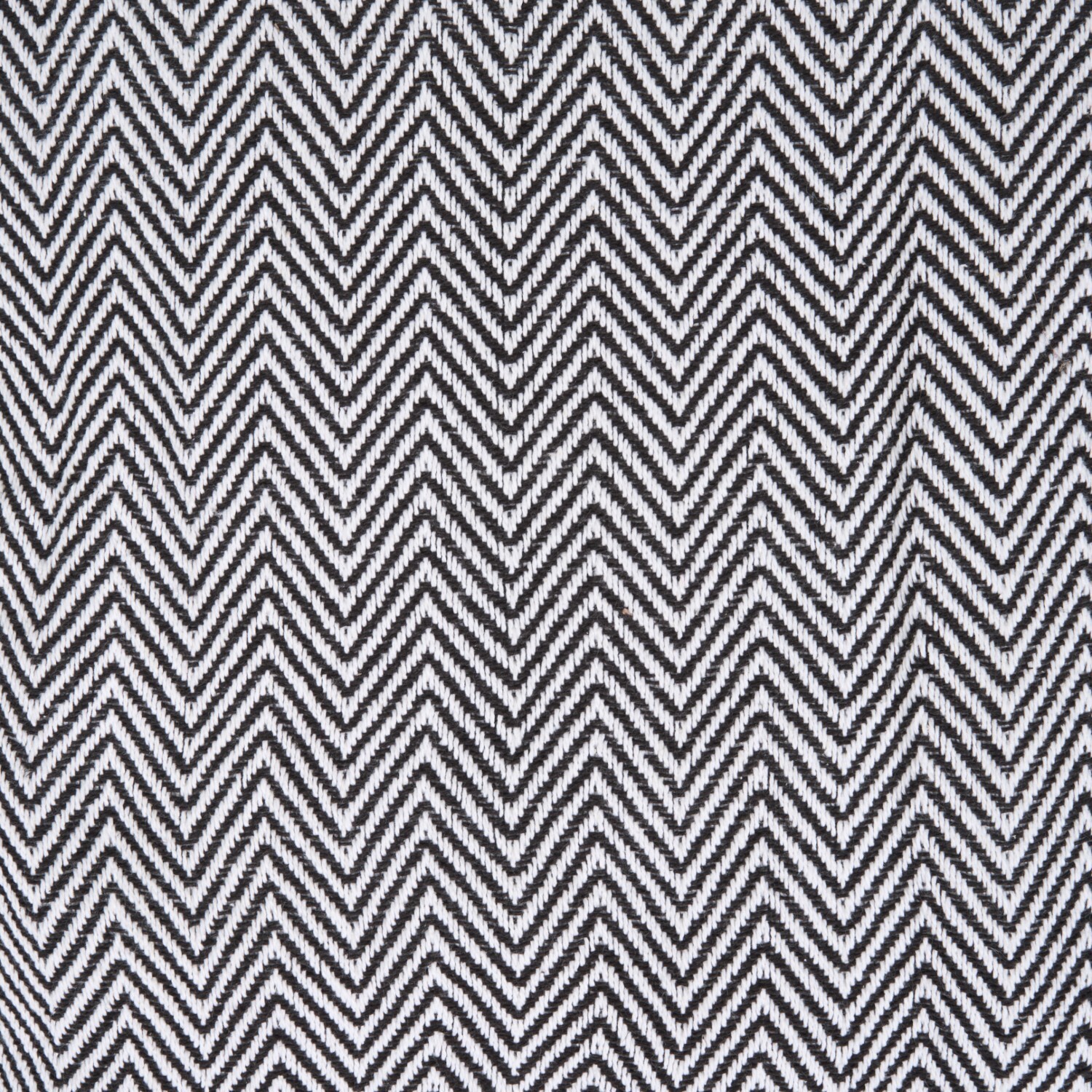 Winkworth Herringbone Pattern Throw Black Image 4