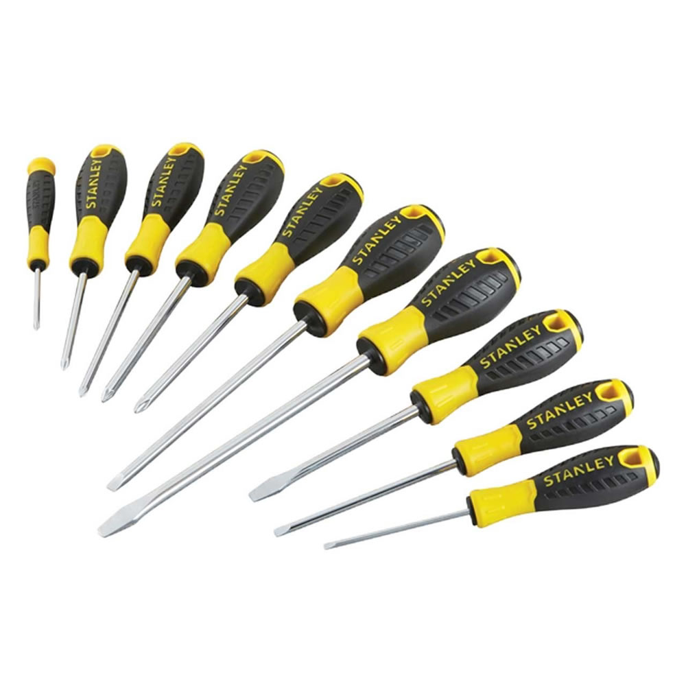 Stanley Screwdriver Set 10 Piece Wilko