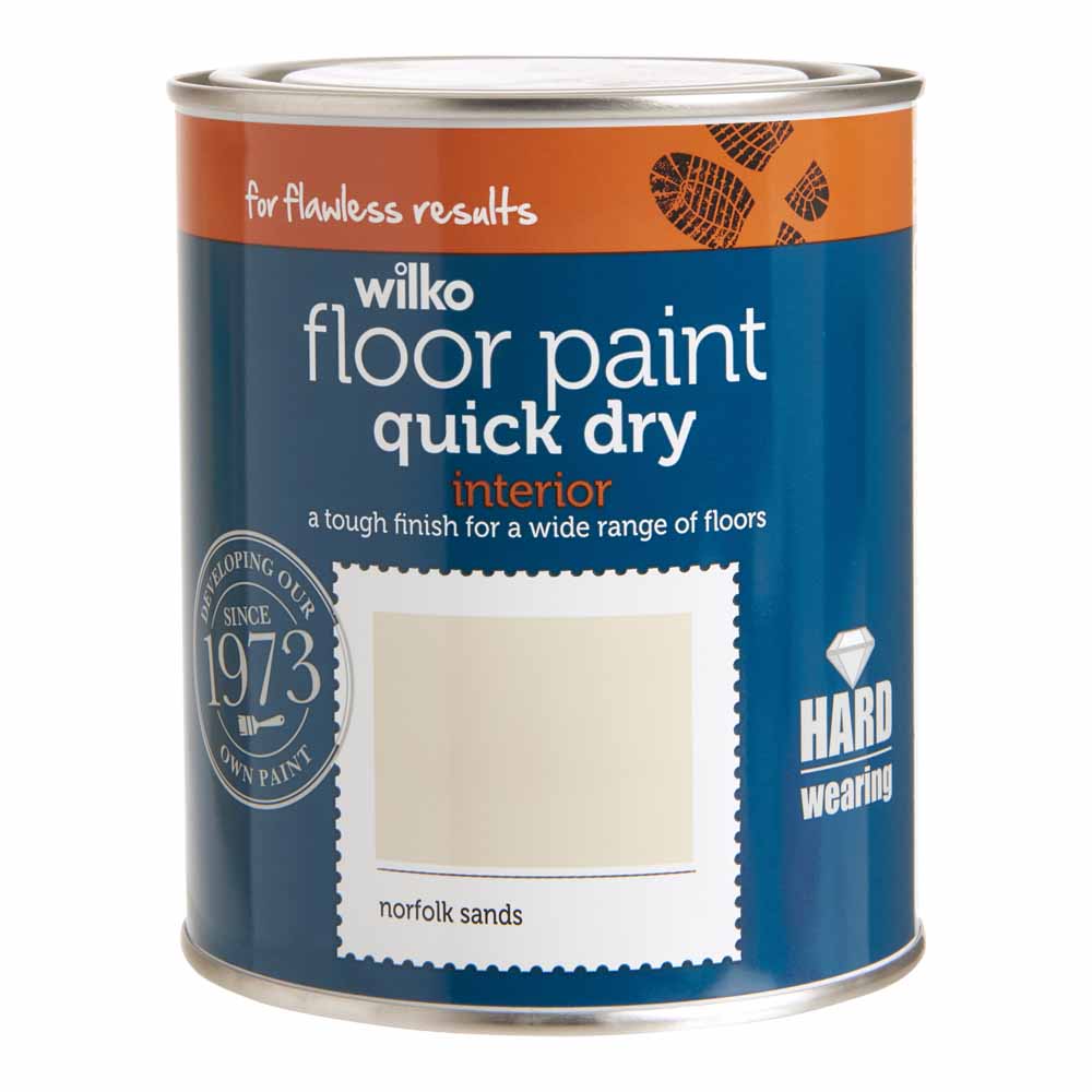 Wilko Norfolk Sands Quick Dry Floor Paint 750ml Wilko