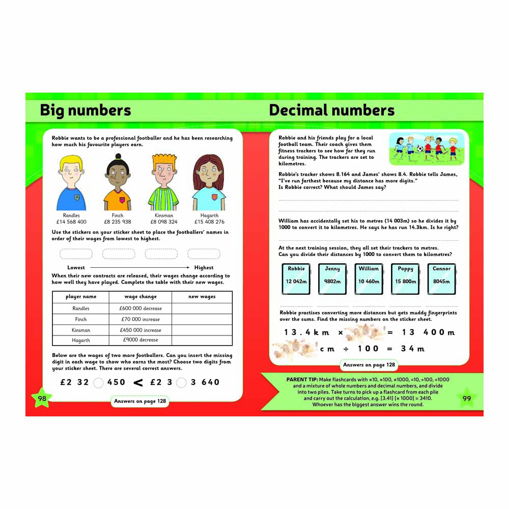 Leap Ahead Bumper Workbook English and Maths 9+ Image 3