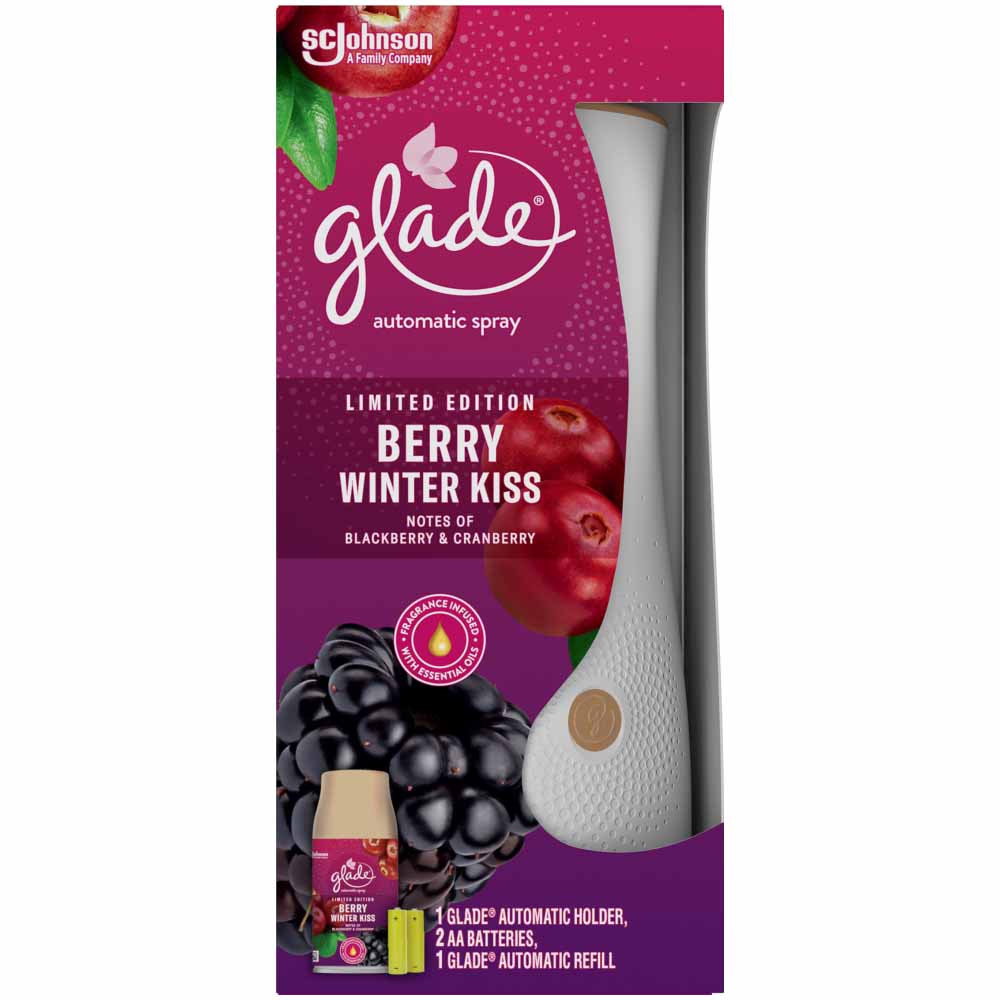 Glade Automatic Holder Berry Winter Kiss Air Fresh Image 2