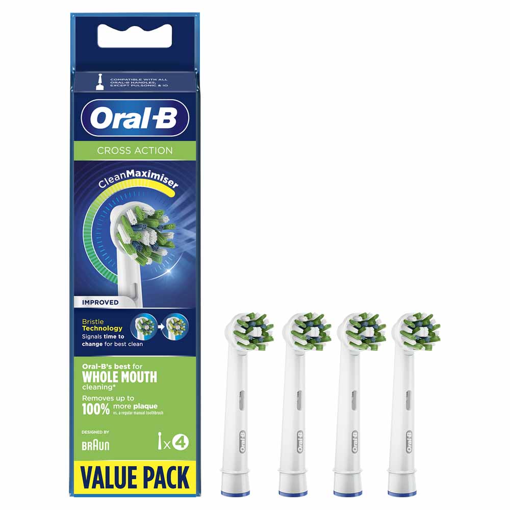 Oral B Action Refills 4 Pack Image 2