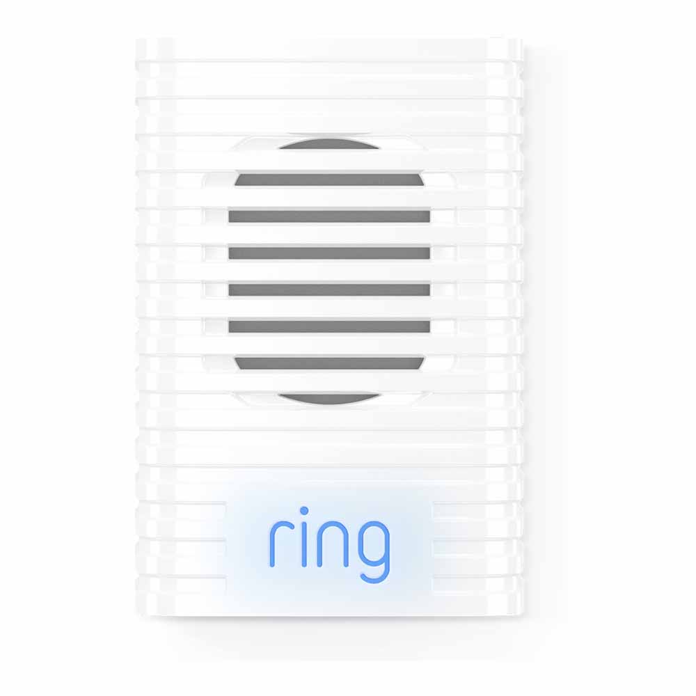 Ring Chime Wi-Fi Enabled Indoor Chime for Video Doorbell White Image 1