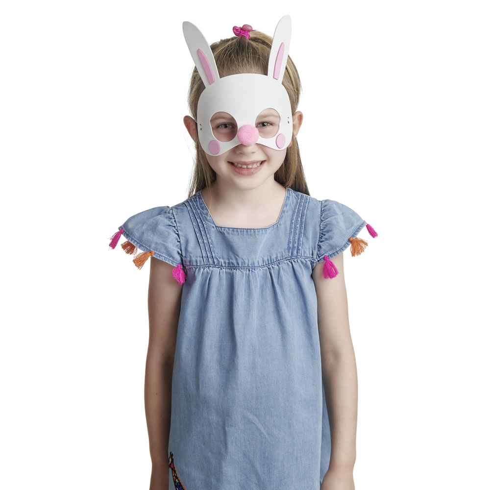 Wilko Make Your Own Easter Foam Mask 2pk Wilko