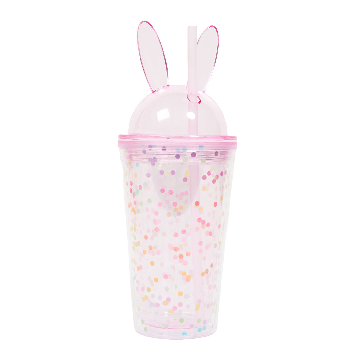 Bunny Shape Tumbler with Straw Image 5