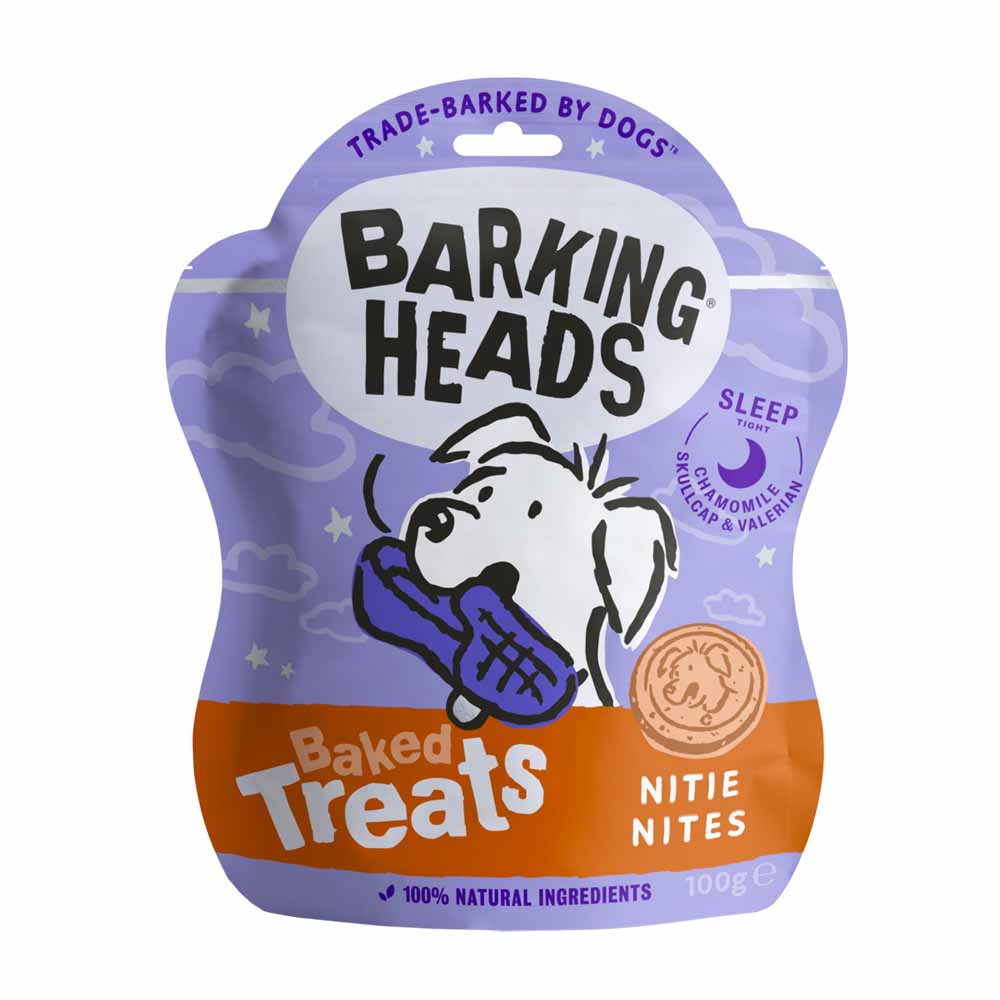 Barking Heads Nitie Nites Baked Dog Treats 100g Image 1