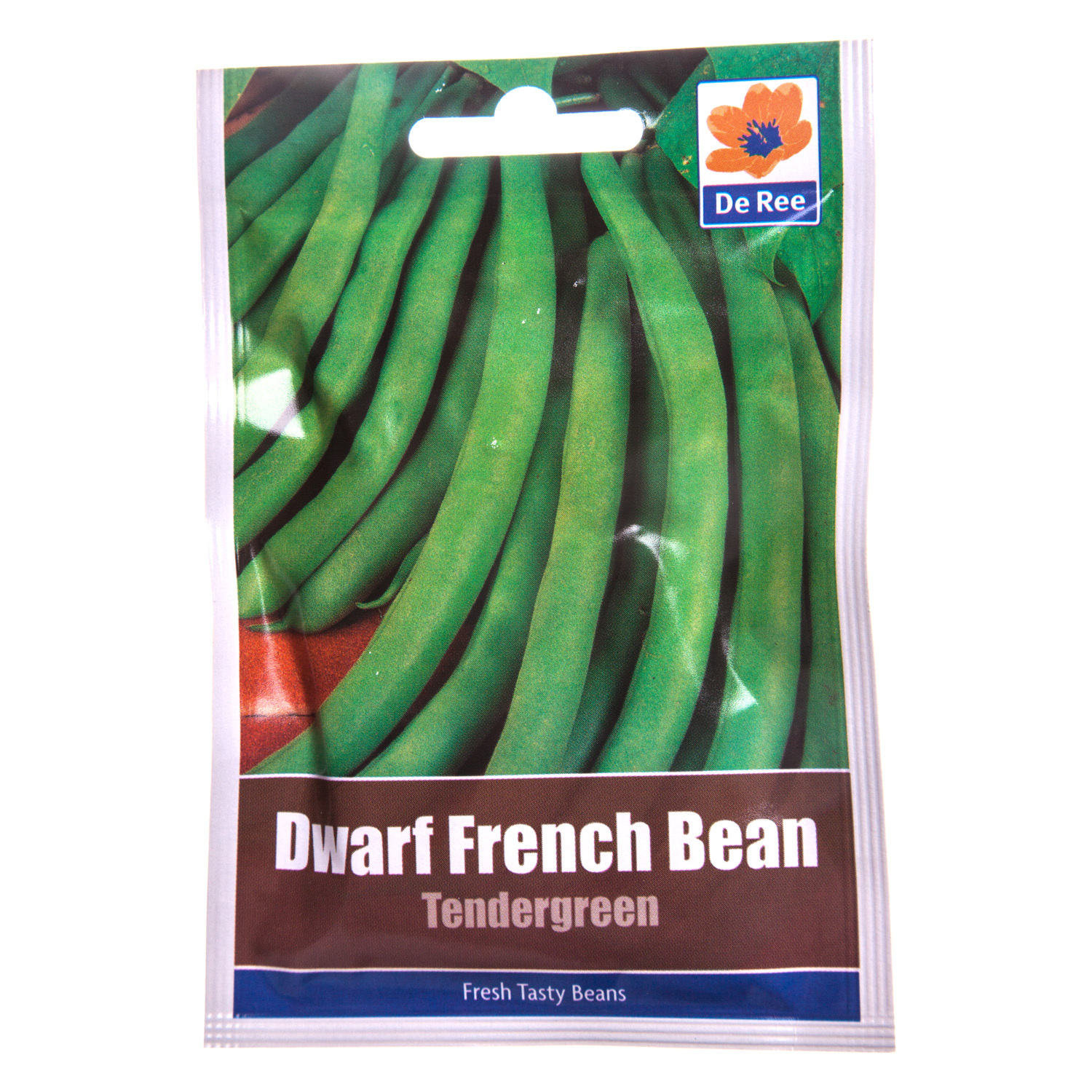 Dwarf French Bean Tendergreen Seed Packet - Green Image