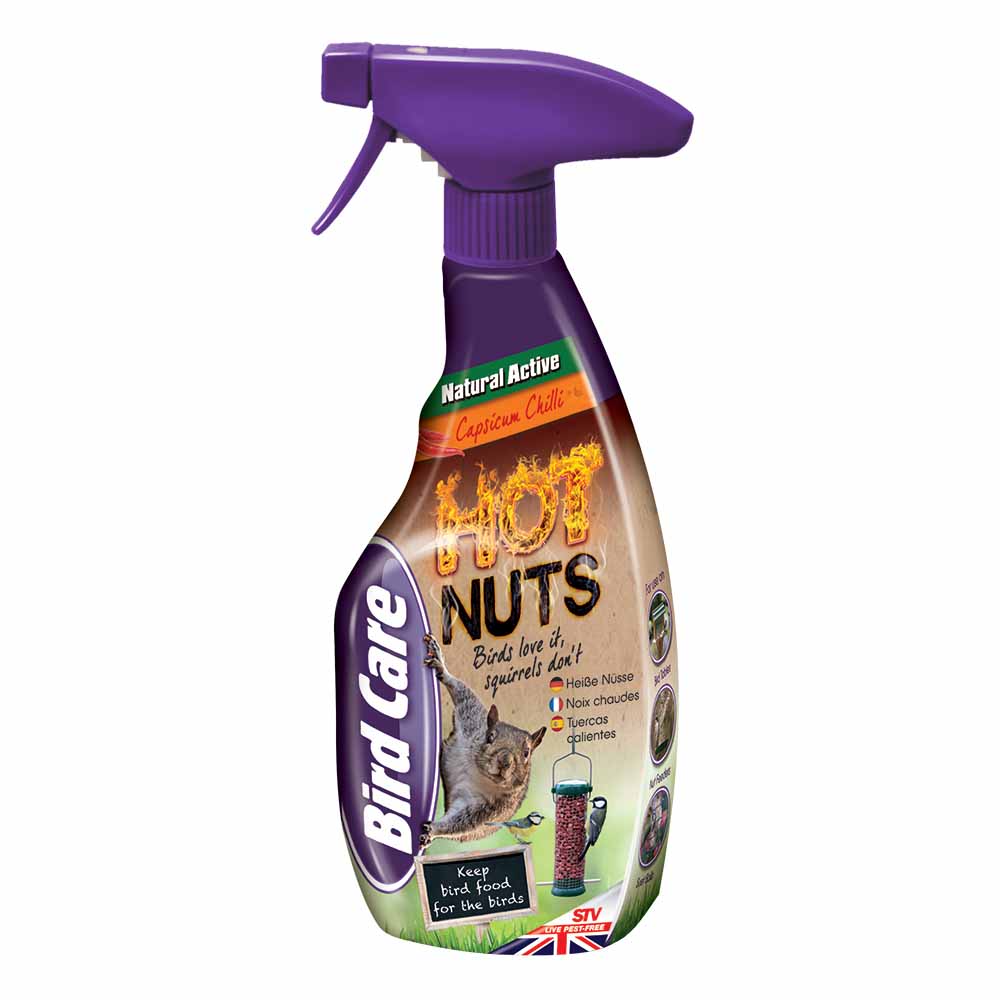 Defenders Hot Nuts Squirrel Repellent Spray 750ml Image 1
