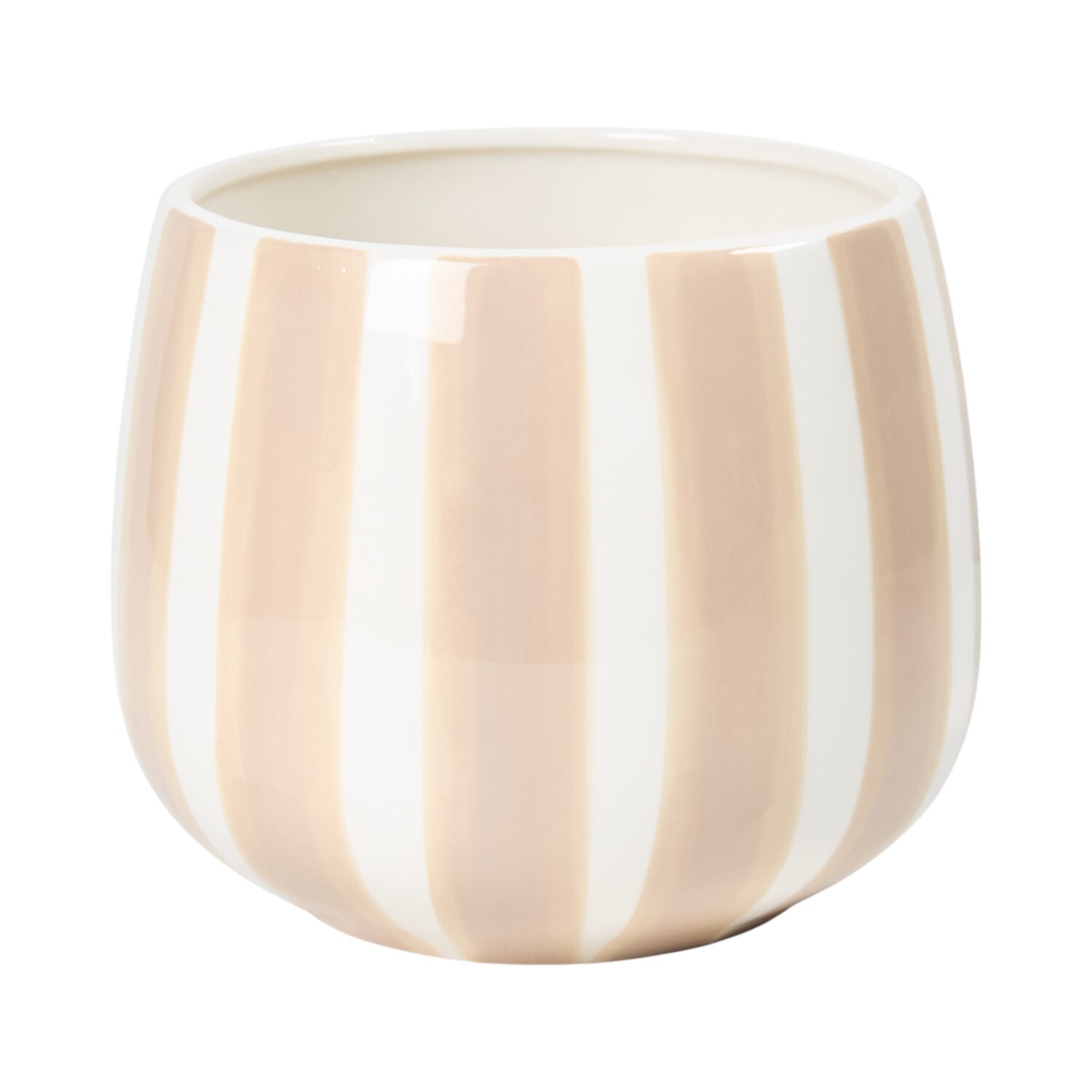 Alma Striped Ceramic Planter Image 6