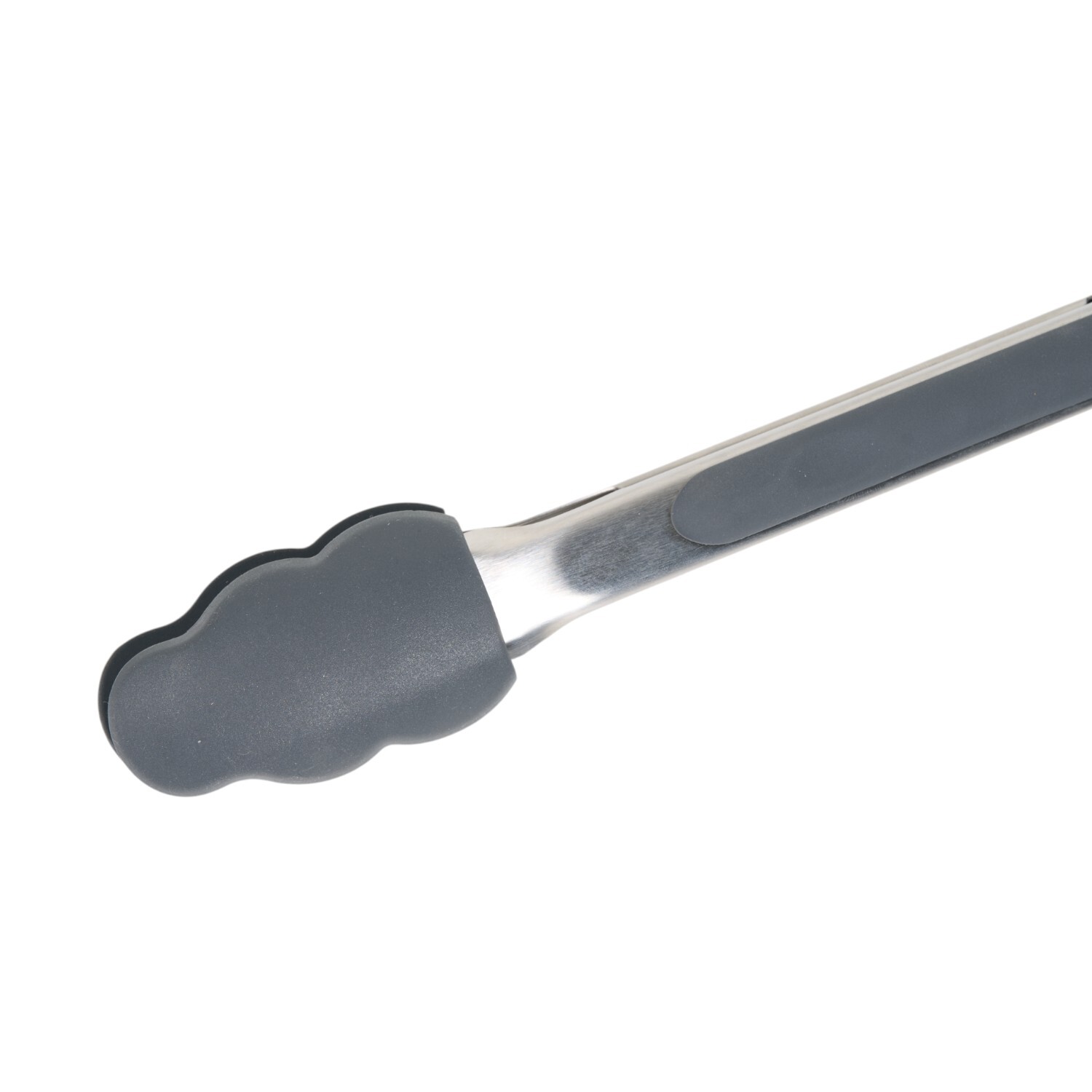 Stainless Steel and Silicone Food Tongs 9in 24cm Image 2