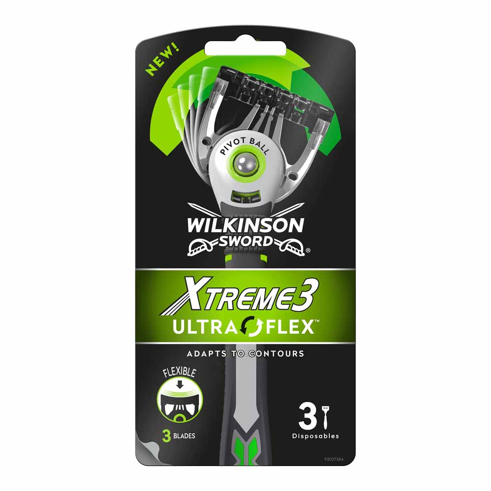 Wilkinson Sword Xtreme 3 Ultra Flex  - wilko