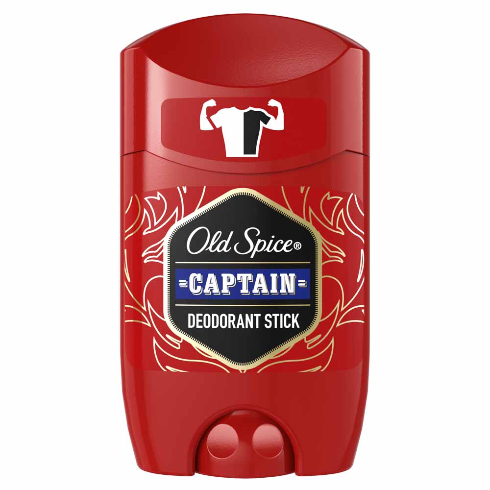 Old Spice Captain Deodorant Stick Case of 6 x 50ml Image 2