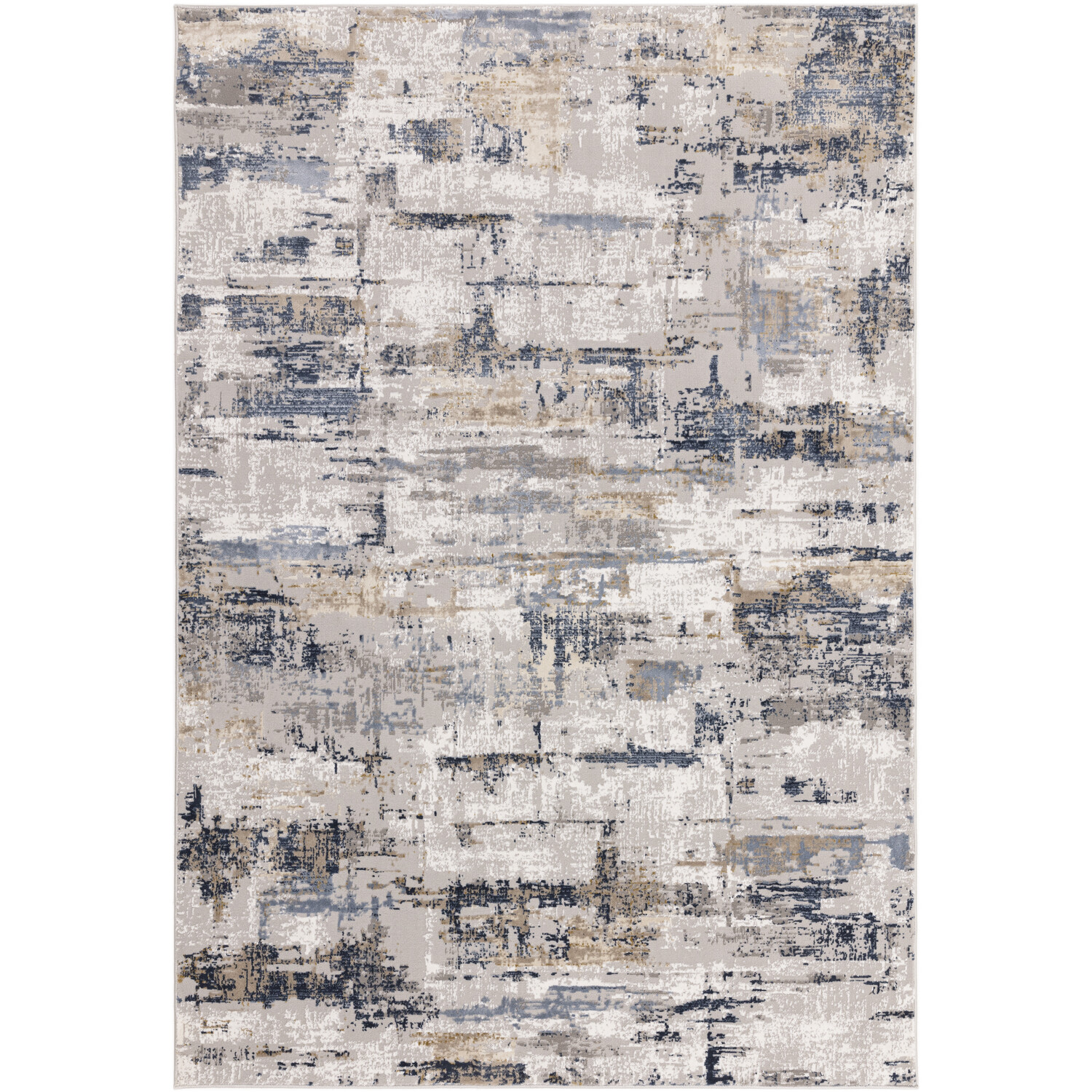 Neutral Modern Italia Rug 140cm Image 1