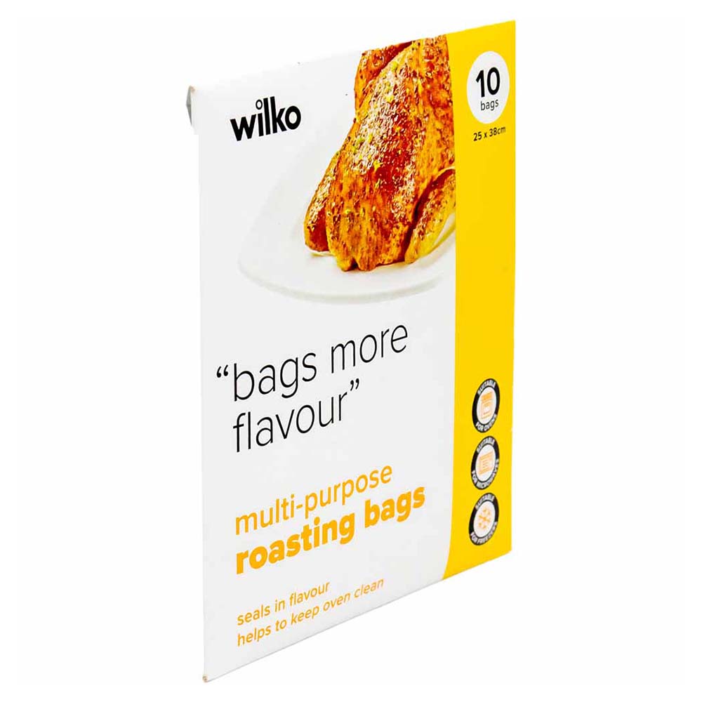 Wilko Multi Purpose Roasting Bags Clear 10 Pack Image 3