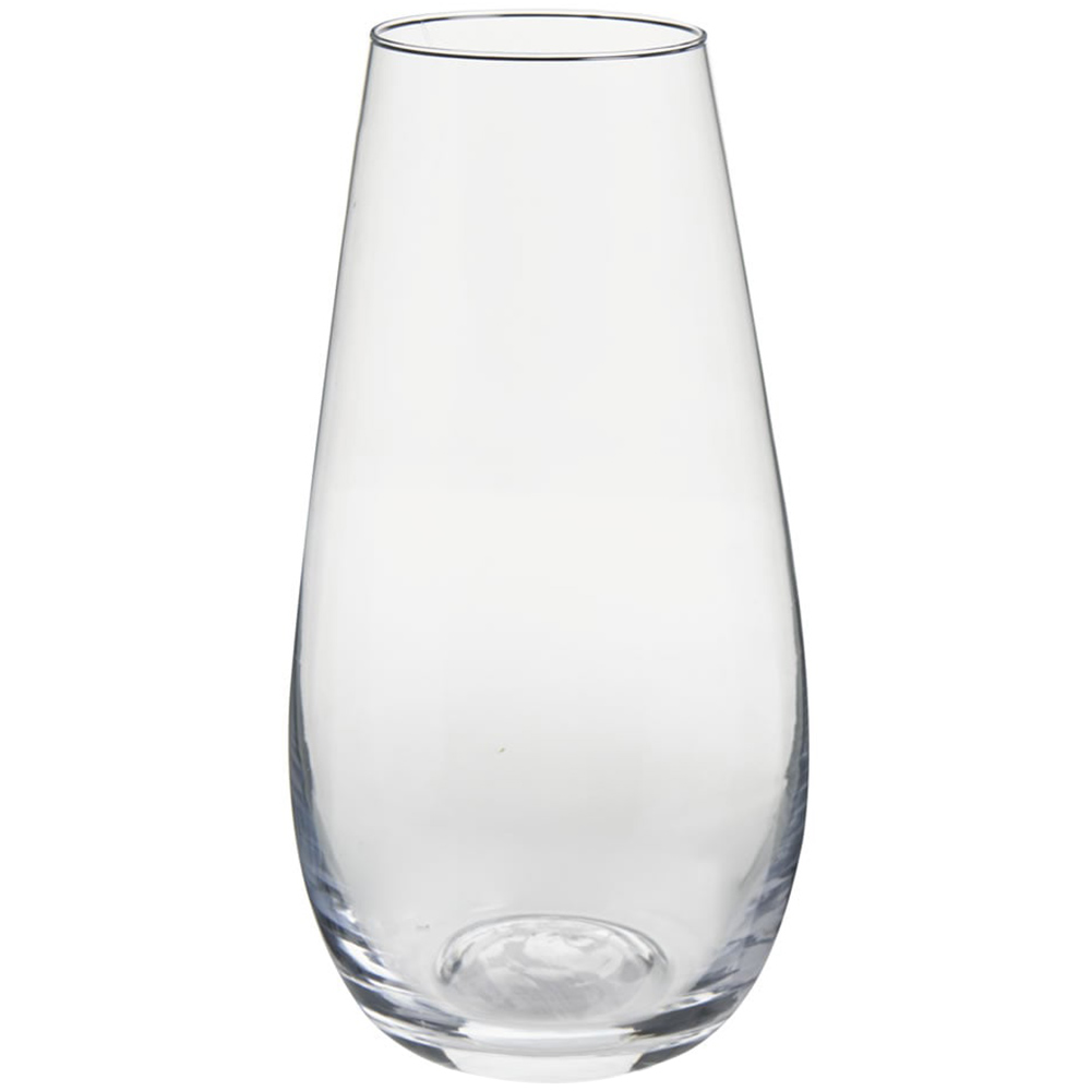 Wilko Glass Bullet Vase Wilko